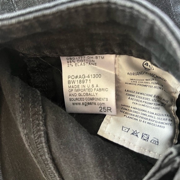 AG adriano goldschmied jeans size 25 Farrah skinny ankle - Picture 6 of 7